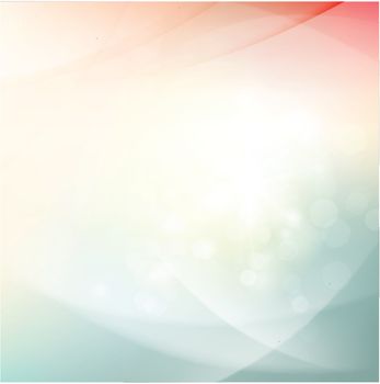 Abstract sunshine shiny flow background, vector illustration 