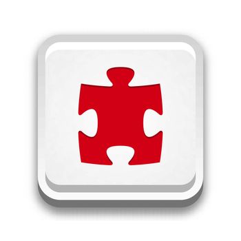 the illustration button with puzzle piece