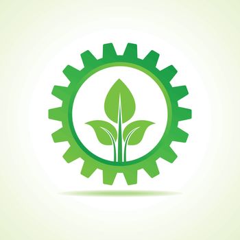 green energy part icon design concept vector