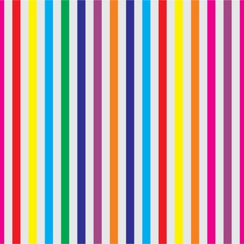 Seamless vector stripes background or tile pattern. Desktop wallpaper with colorful yellow, red, pink, green, blue, orange and violet stripes for kids website background