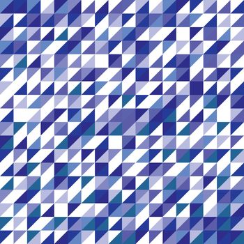 Seamless vector wrapping pattern, texture or tile background. Violet, navy blue, pink and dark grey colorful geometric mosaic wallpaper