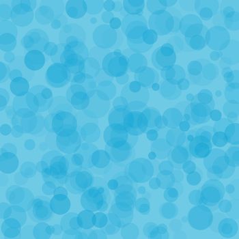 Blue clean bubble background pattern