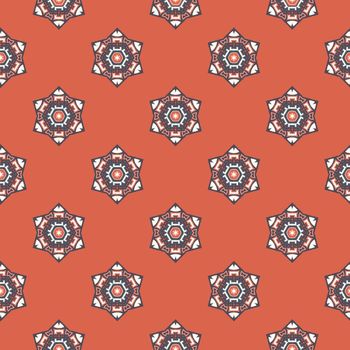 Perfect graphical seamless pattern. Geometrical texture made in vector. Unique background for invitations, cards, websites.