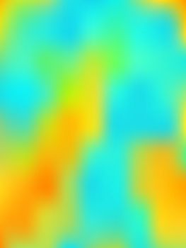abstract background looking like the thermography image with blue, green, yellow and red colors