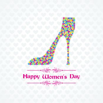Womans day greeting stock vector