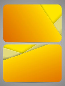 colorful business card template with copy space. Eps10