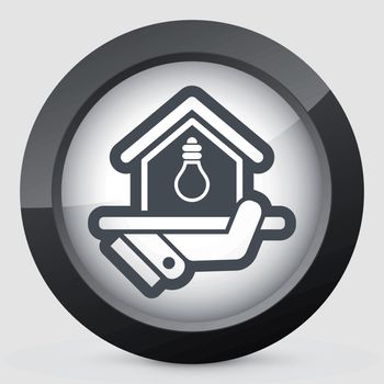 Electricity supply icon