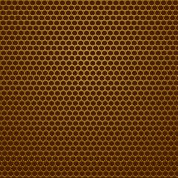 Iron Perforated Texture. Metal Perforated Pattern. Part of Music Speaker.