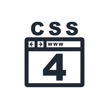CSS 4 icon