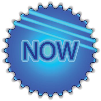 Big blue button labeled "NOW"