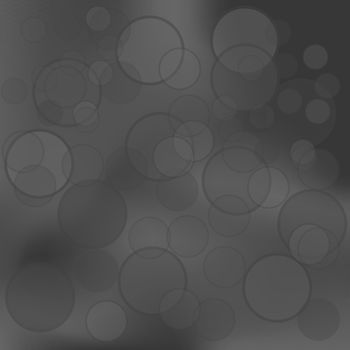 Abstract Dark Background. Grey Circle Texture for Your Design.