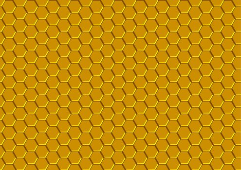 Honeycomb Texture - Background Pattern Illustration, Vector
