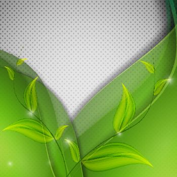 abstract environmental vector background with copy space. Eps10