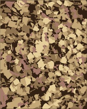 Camouflage seamless pattern, vector illustration