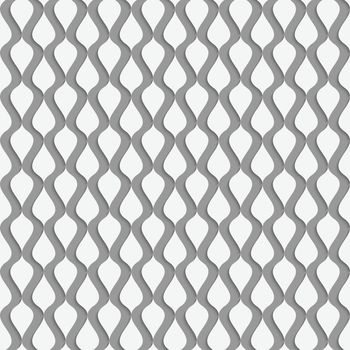Stylish 3d pattern. Background with paper like perforated effect. Geometric design.Perforated paper with vertical drops.
