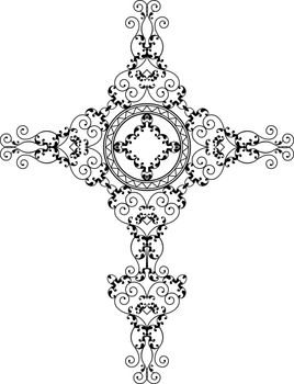 Cross Christian Design Vector Art
