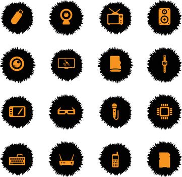 Gadgets  vector icons for web sites and user interface