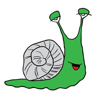 snail cartoon