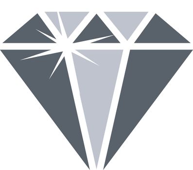 shiny diamond jewelry theme vector art illustration