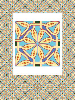 Seamless pattern from traditional celtic an ornament - a vector