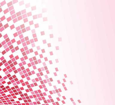 Illustration of pink design modern vector background