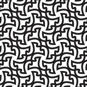 Geometric abstract seamless pattern. Simple regular background. Vector decorative illustration 