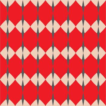 Tile pastel, red and grey vector pattern or website background