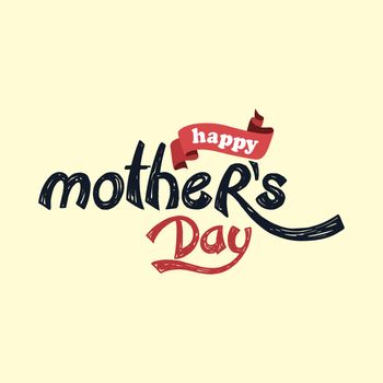 happy mother father day theme vector art illustration