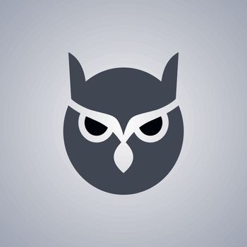 owl bird art theme vector art illustration