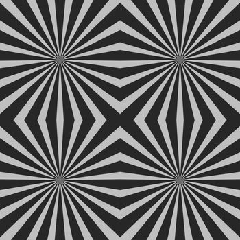 Abstract background with grey stripes and black background illustration