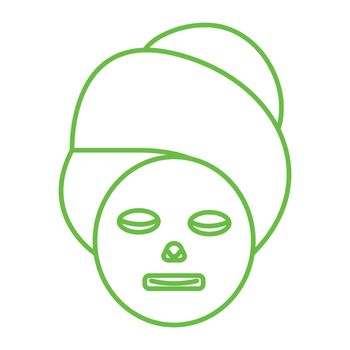 simple thinline face masker icon