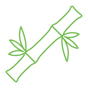 simple thinline bamboo icon