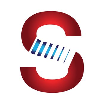 Logo concept design for S letter.