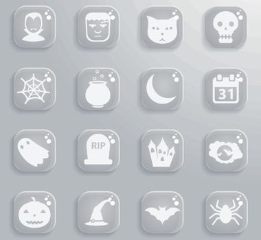 Halloween simply symbol for web icons and user interface