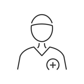line icon Surgeon Doctor Icon