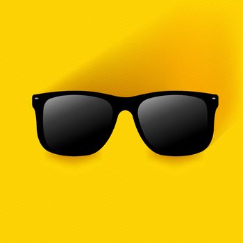 Sunglasses With Gradient Mesh, Vector Illustration