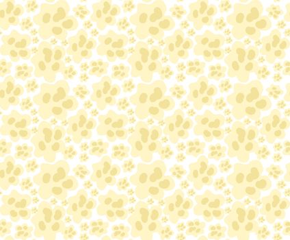 Popcorn seamless pattern, endless texture. Repeating background. Vector illustration