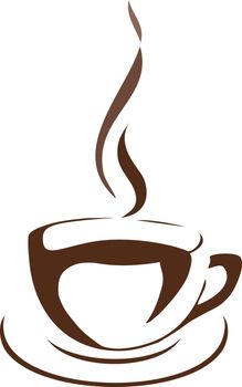 vector illustration of a cup of coffee