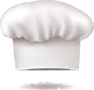 Cooking Cap, With Gradient Mesh, Vector Illustration