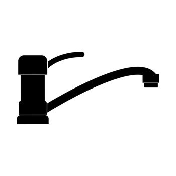 Tap or faucet sign it is the black color icon .