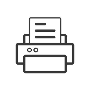 Printer vector icon