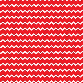 Seamless colorful zigzag chevron pattern background with red and white jagged lines.