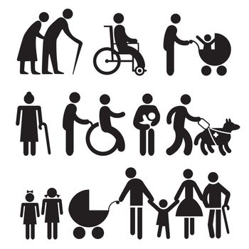 handicapped people and seniors