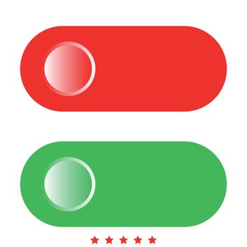 Toggle switch icon . It is flat style