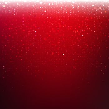 Red Glitter background With Gradient Mesh, Vector Illustration