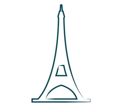 eiffel tower icon
