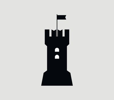 castle tower icon