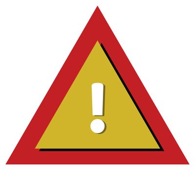 danger sign icon