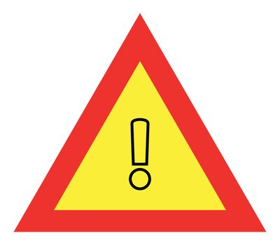 danger sign icon