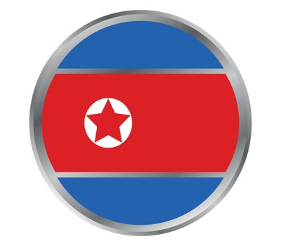 north korea flag